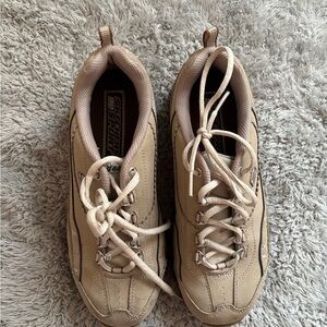 Skechers Beige Casual Sneakers